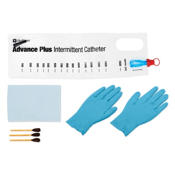 Advance Plus Touch Free Coude Intermittent Catheter Kit