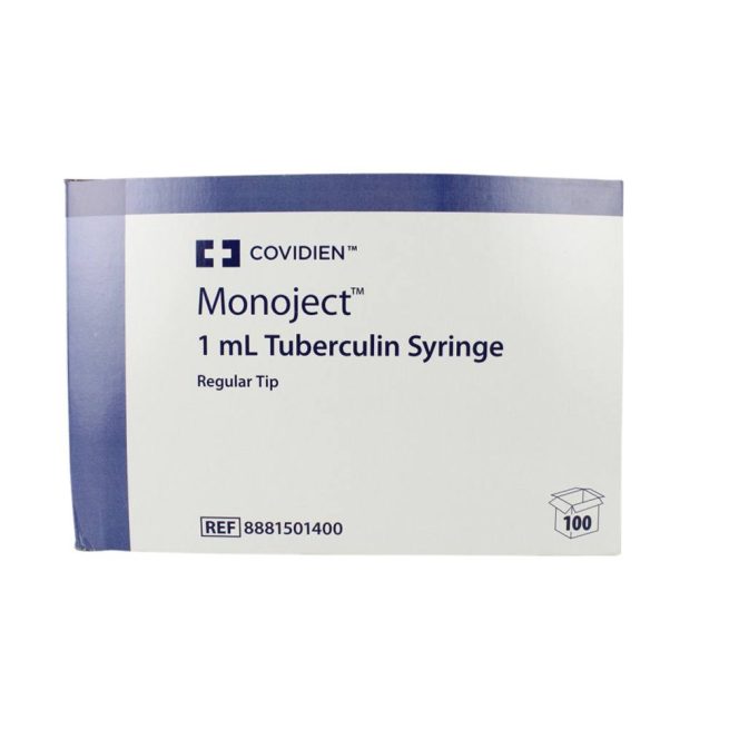 Monoject Rigid Pack Tuberculin Syringes
