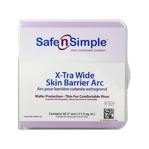Safe n' Simple X-Tra Wide Skin Barrier Arc with Aloe and Zinc Oxide