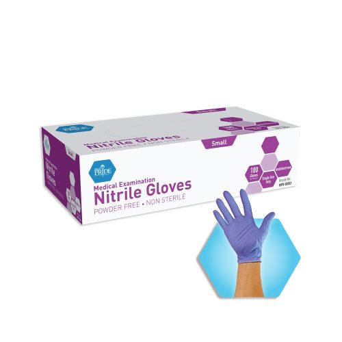 MedPride Powder Free Nitrile Exam Gloves